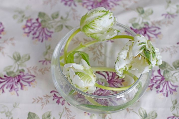 チューリップのアレンジ