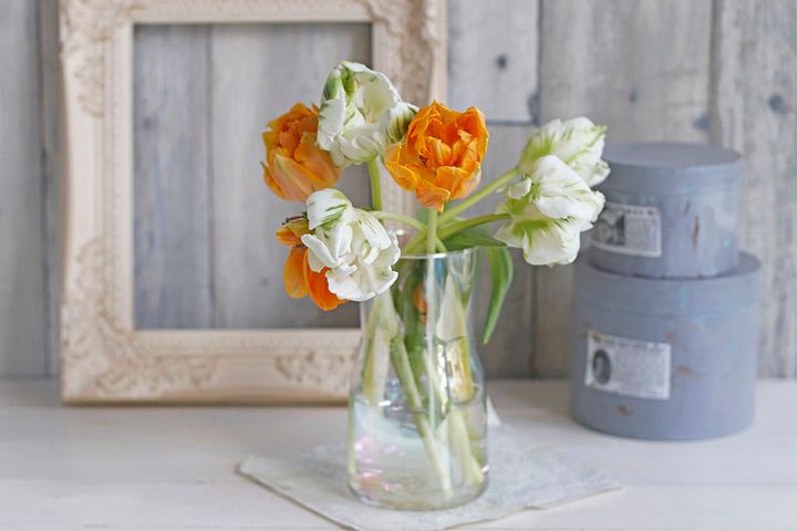 チューリップのアレンジ