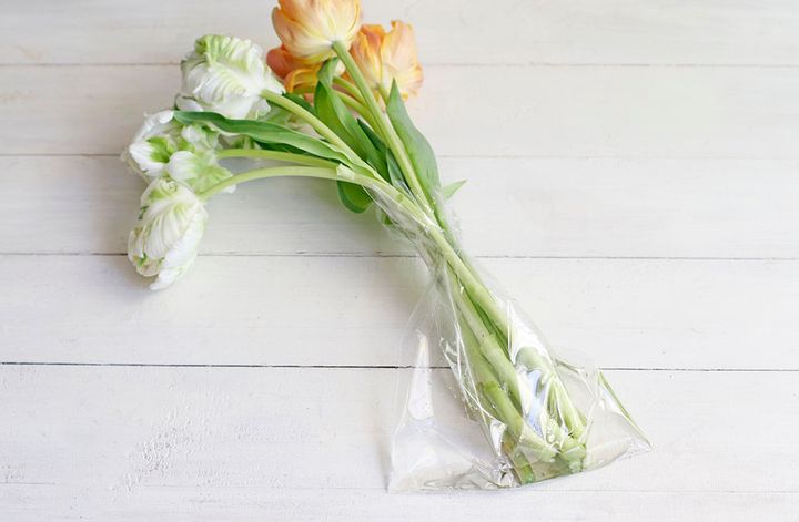 チューリップのアレンジ