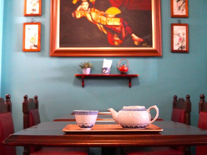 賑やかな横浜中華街のメインストリートにそっとたたずむ隠れ家カフェ♪「萬來行」