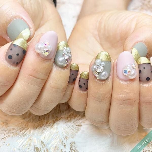 Marcelinaが投稿したネイルデザイン [photoid:I0074482] via Itnail Design (726404)