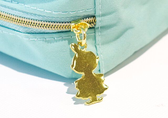 MOOMIN［ムーミン］リトルミイ6ポケット 仕分け上手ポーチのファスナーチャーム