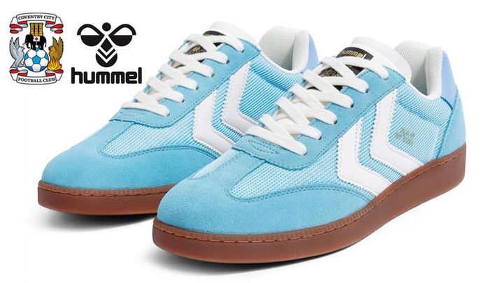 水色が超おしゃれ！「コヴェントリー×hummel」に爽やかすぎるコラボスニーカーが登場