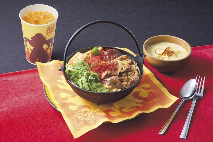 USJ鬼滅期間限定メニュー 煉󠄁獄杏寿郎