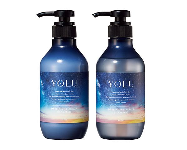 【右】ディープナイトリペアシャンプー【左】ディープナイトリペアトリートメント