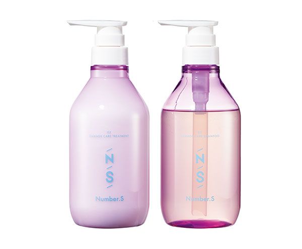 【右】ダメージケア シャンプー【左】ダメージケア ヘアトリートメント