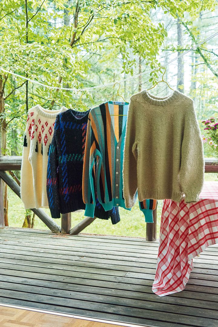 〈サンセ サンセ〉〈sacai〉〈コモリ〉ニット