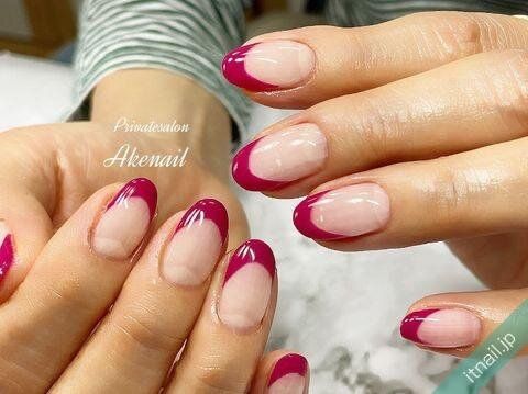 Private salon Ake nailが投稿したネイルデザイン [photoid:I0098959] via Itnail Design (727142)