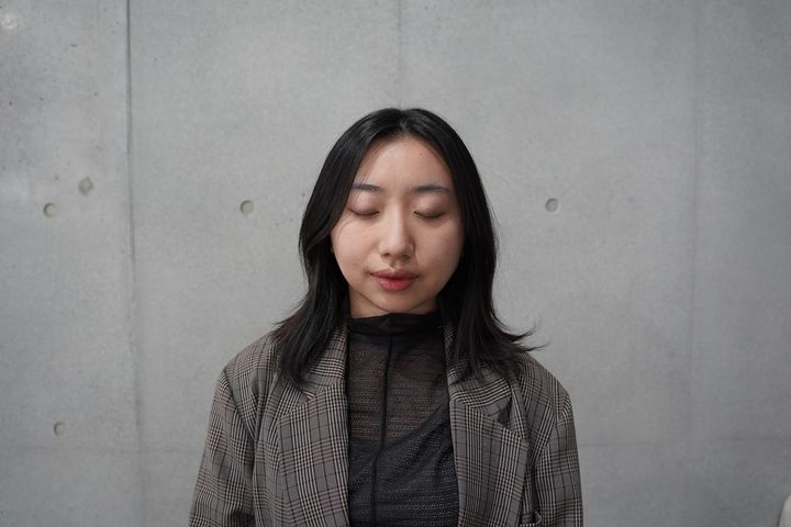 スタッフHのビフォー眉毛