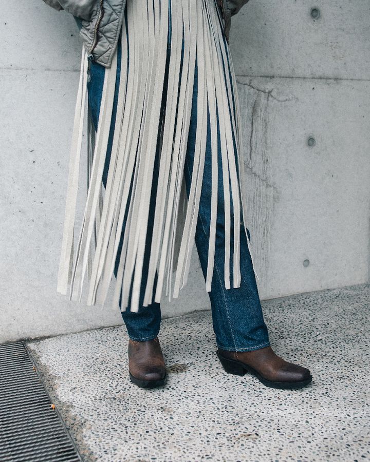 センス溢れる真冬の“デニム”ルック5選。重ね着でコーデを洗練させよう【TOKYO SNAP】