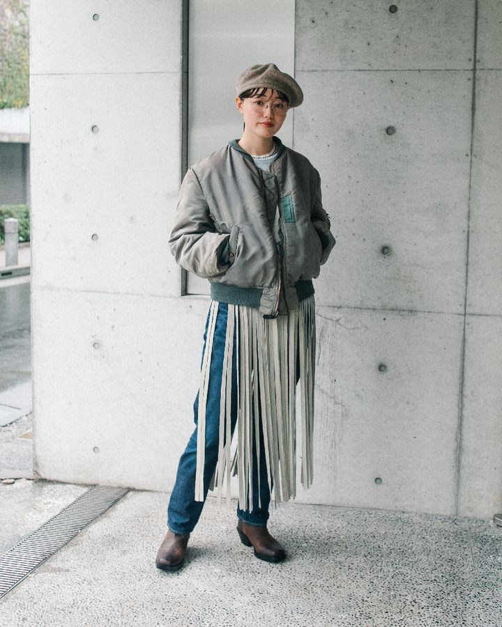 センス溢れる真冬の“デニム”ルック5選。重ね着でコーデを洗練させよう【TOKYO SNAP】