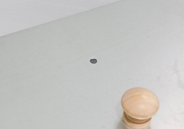 雑誌付録のムーミンの燻製キットの木のつまみの注意