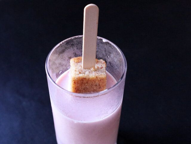 ケーキバー レシピ チョコをコーティングする