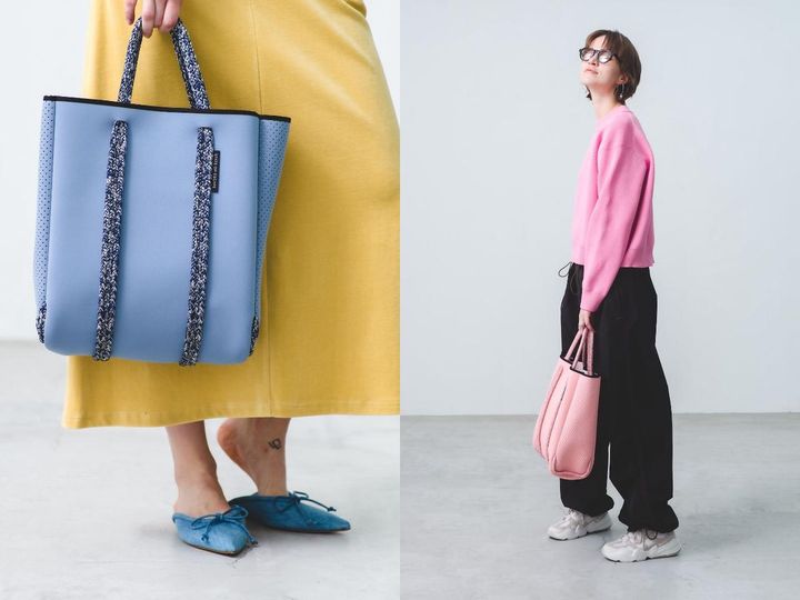 画像: バッグ「サテライトフォリオ スモーク」[縦34×横30×マチ14cm]各￥61,600 出典：RHC ロンハーマン