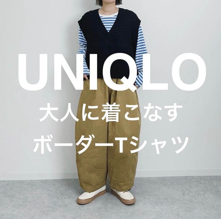 ソフトコットンボーダーラウンドヘムT_1