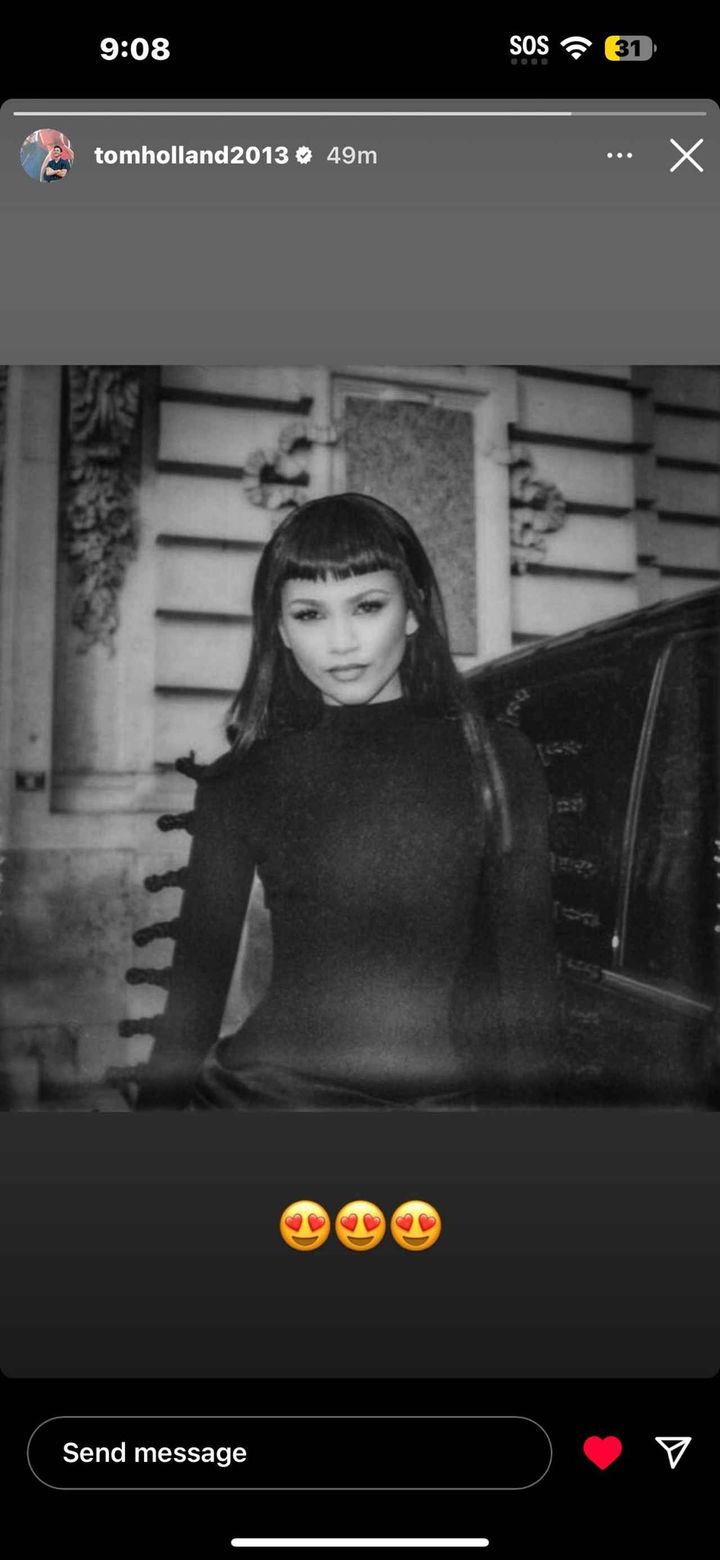 画像2: トム・ホランドがゼンデイヤの新しい姿に惚れ惚れ