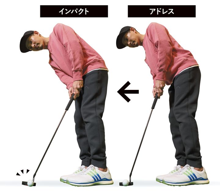 パットの「ライ角」に再注目！大切なのはライ角どおりのインパクト！