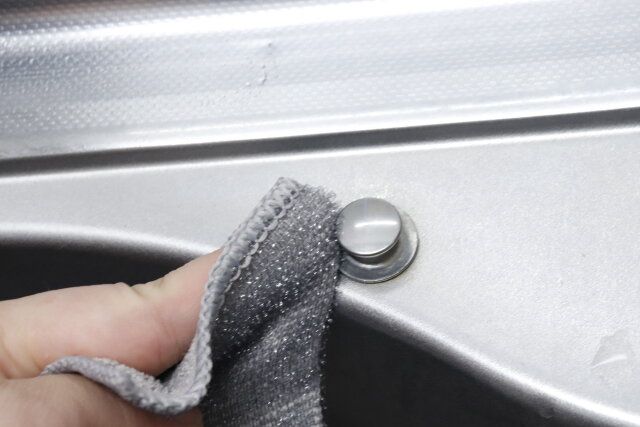 細かいところもキレイにできるキッチン用ぞうきん