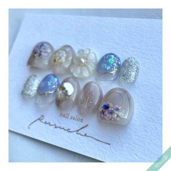 perrucheが投稿したネイルデザイン [photoid:I0123789] via Itnail Design (726380)