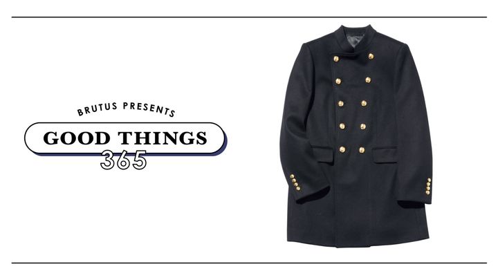 CELINEのオフィサーコート