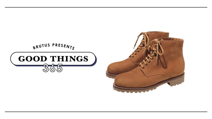 〈J.M. WESTON〉のヌバックレザーブーツ