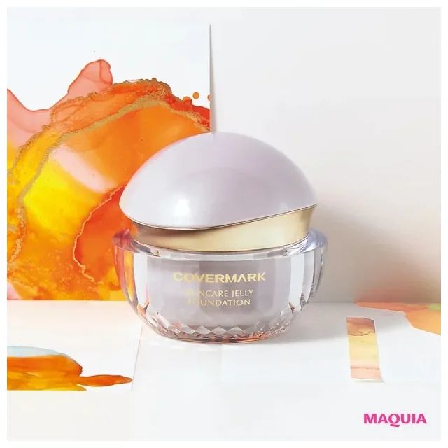 MAQUIA年間ベストコスメ2023 ファンデーション部門ランキング_【ファンデーション部門4位】カバーマーク スキンケア ジェリーファンデーション