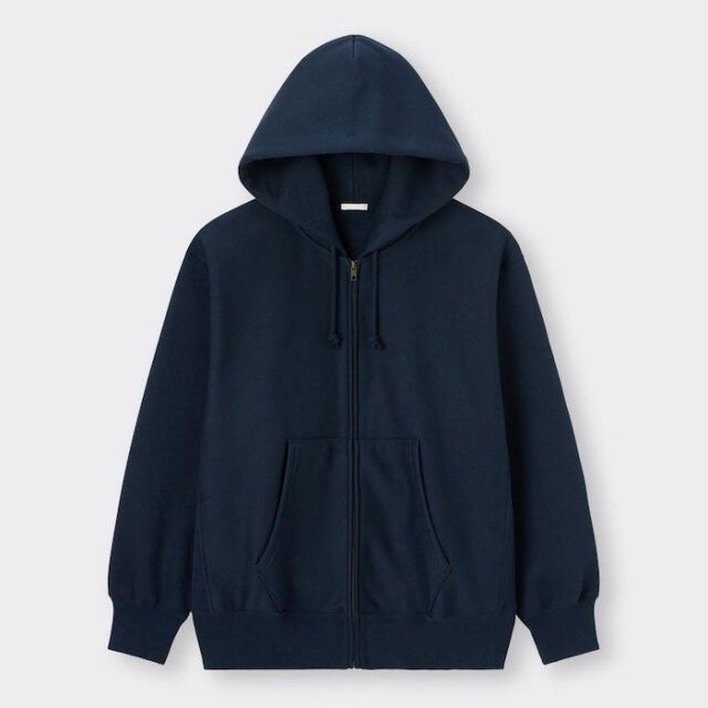 GUヘビーウェイトスウェットフルジップパーカ