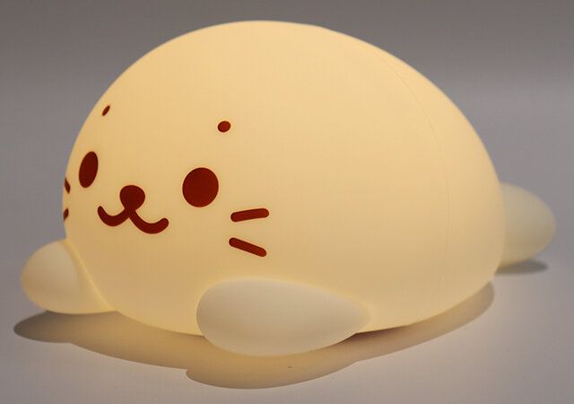 しろたん ほわほわお部屋ライトはほわっと光る姿がキュート