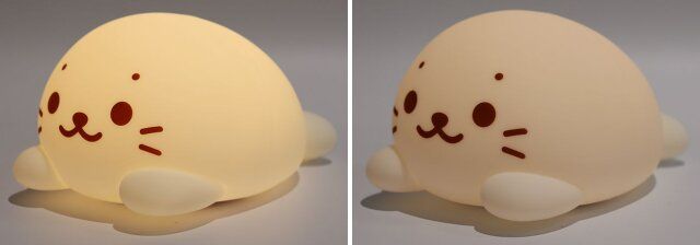 しろたん ほわほわお部屋ライトはゆっくり明滅するやすらぎモード搭載