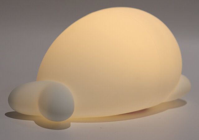 しろたん ほわほわお部屋ライトはLED電源で熱くないから触れても安心