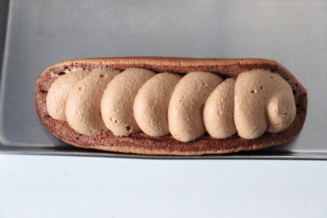 チョコクリームオムレット レシピ オムレットを冷やす