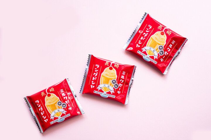 【長崎】レトロな喫茶店の人気メニューがお菓子に！「長崎ミルクセーキ風味ラングドシャ」