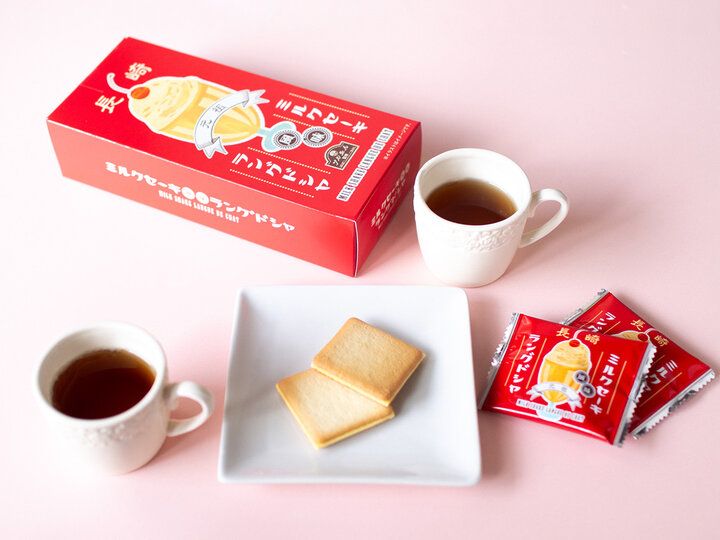 【長崎】レトロな喫茶店の人気メニューがお菓子に！「長崎ミルクセーキ風味ラングドシャ」