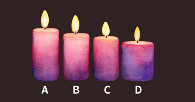 消えそうなのはどれ？【心理テスト】あなたの感受性の鋭さを診断！