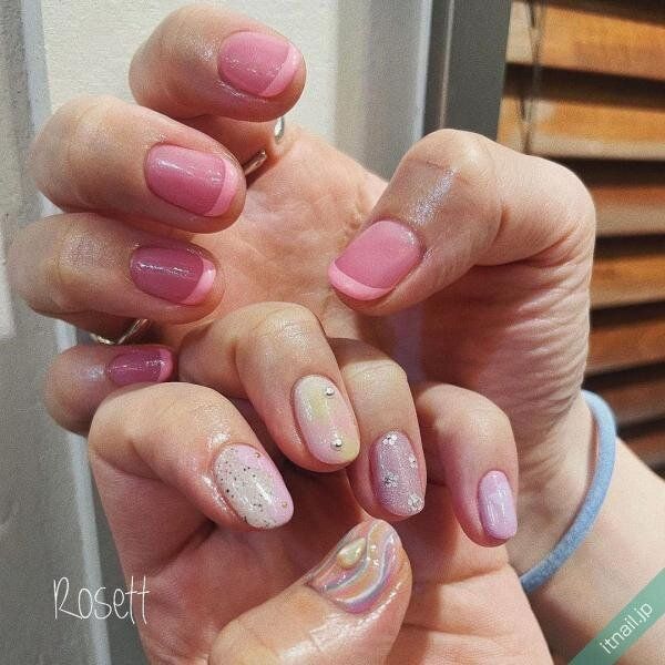 Rosett BY broocHが投稿したネイルデザイン [photoid:I0128031] via Itnail Design (726618)