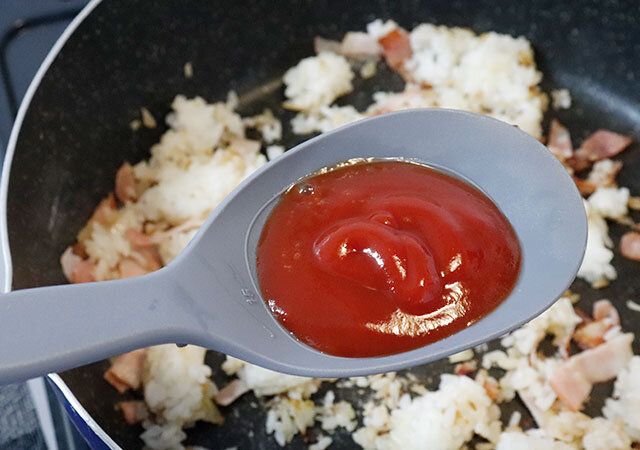 調理スプーン（wavy）の使用例