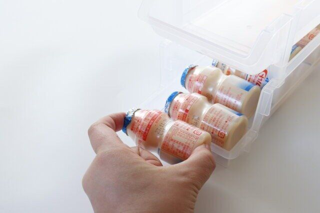 乳酸菌飲料ラック クリアーの使用例