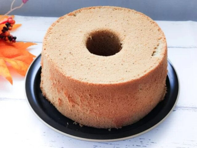 米粉のほうじ茶シフォンケーキ