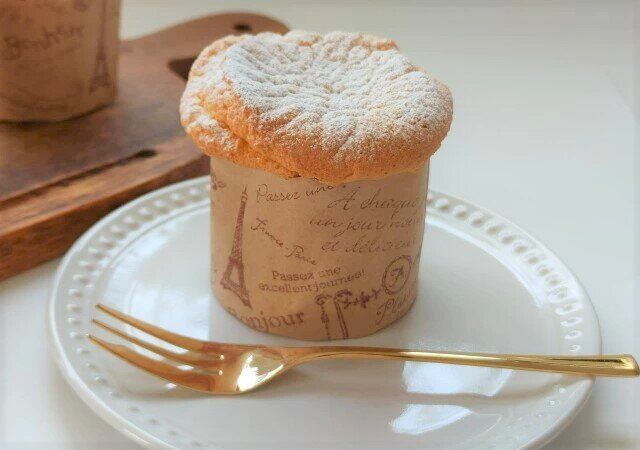 米粉のカップシフォンケーキ