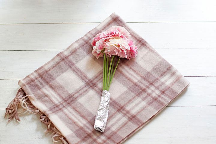 ラナンキュラスのアレンジ