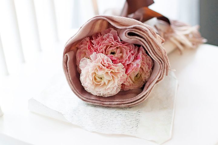 ラナンキュラスのアレンジ