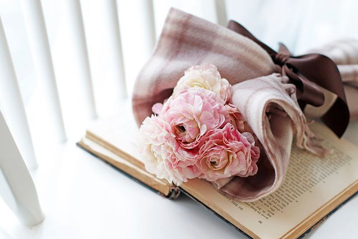 ラナンキュラスのアレンジ