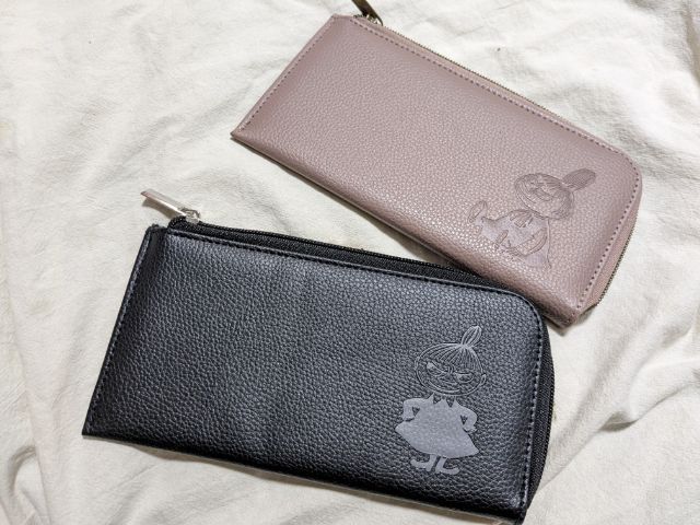 長財布袋出し2色