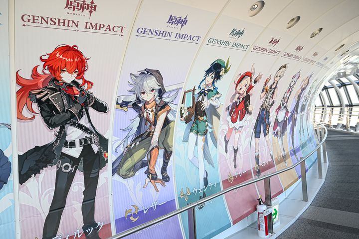 歴代キャラクターたちが並んでいるだけでも感服……！