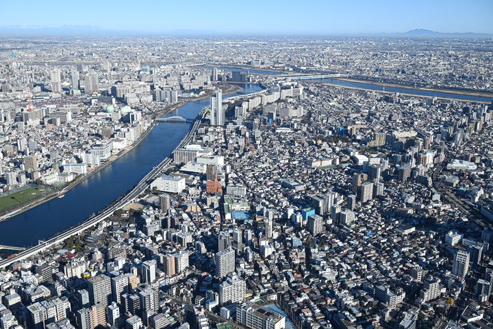 この高さから見える街並み……美しい