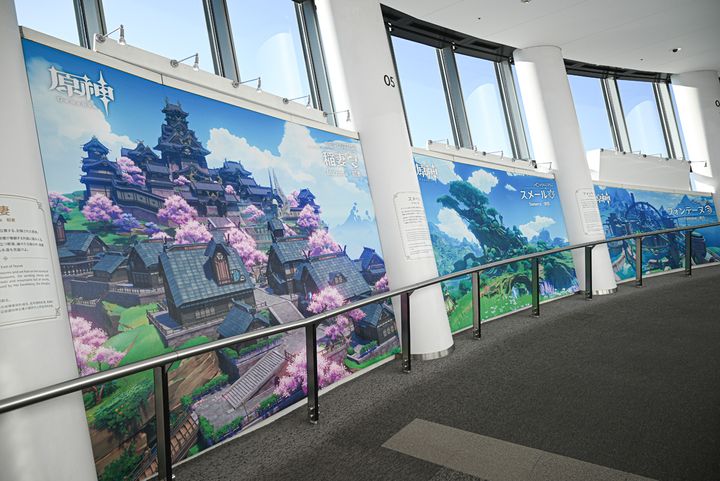 一面に広がる「稲妻」の風景