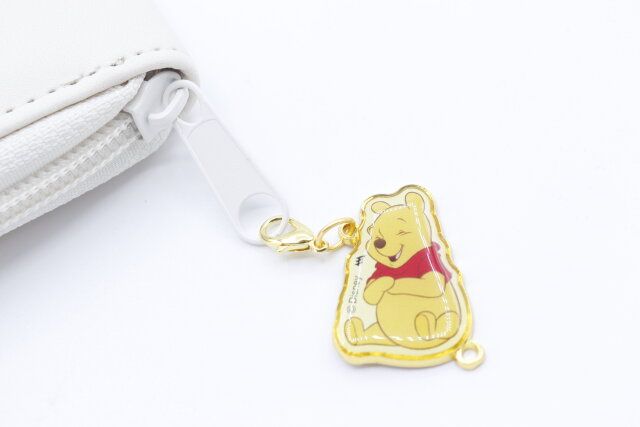 セリアのプー メタルチャームはカニカン