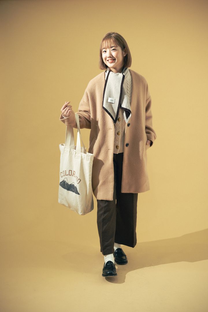 今すぐマネしたい！“コート×マフラー”のお洒落な組み合わせ2選【FUDGE FRIEND おしゃれさんの毎日コーディネート】