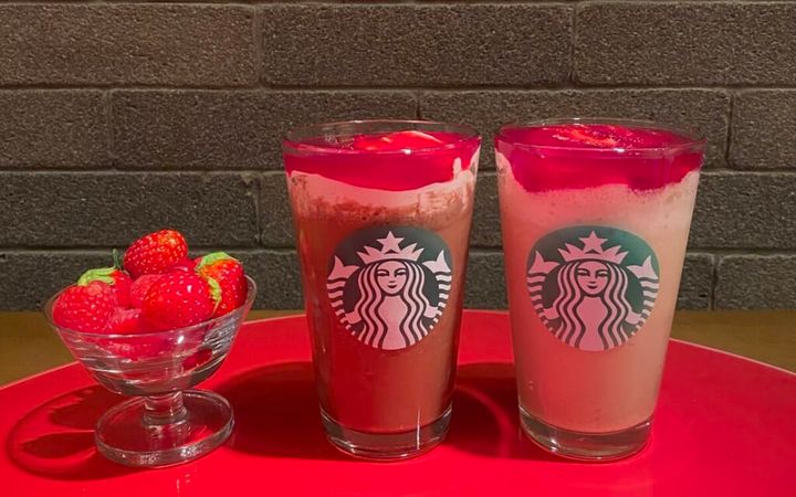 スタバ新作ルージュオペラフラペチーノ