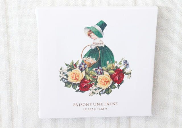 S-114 アートパネル アンティークコラージュ 13.5×13.5cmの使用例